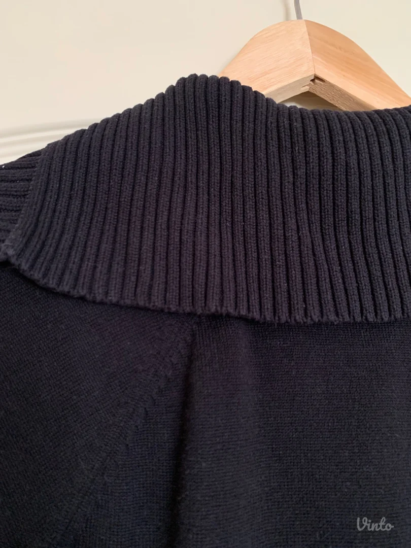 S. Oliver - crni zenski dzemper na kratke rukave