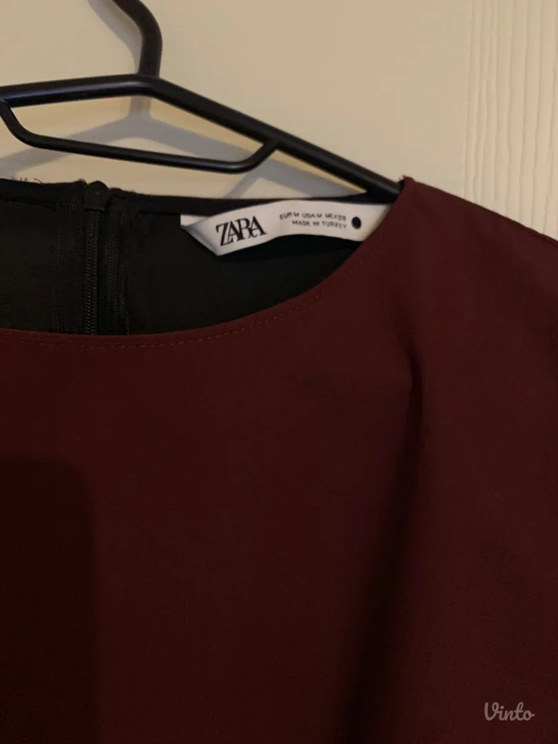 Zara - bordo zenska majica
