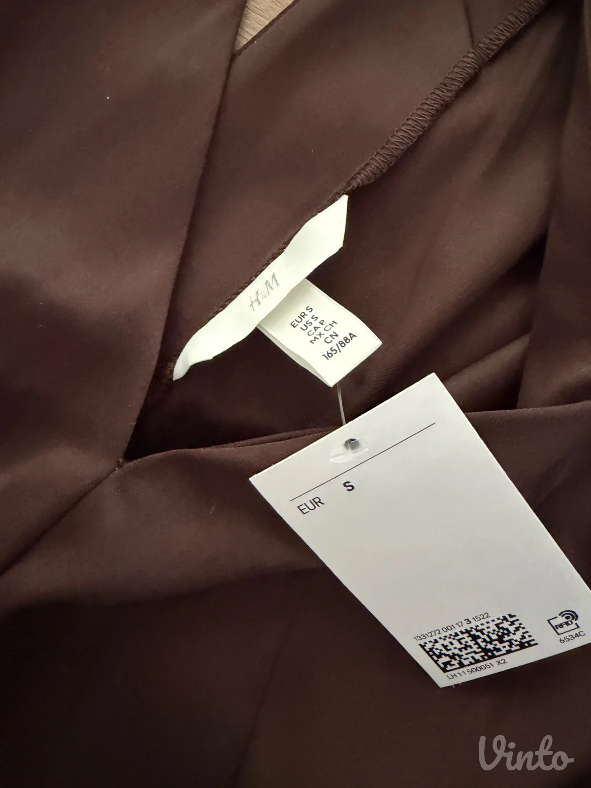H&M elegantna braon majica