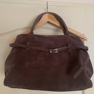 Torba sive boje od vestacke prevrnute koze