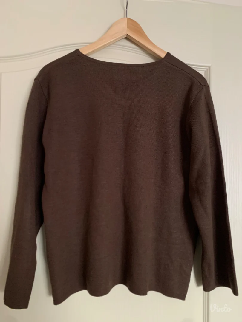 Braon zenski dzemper