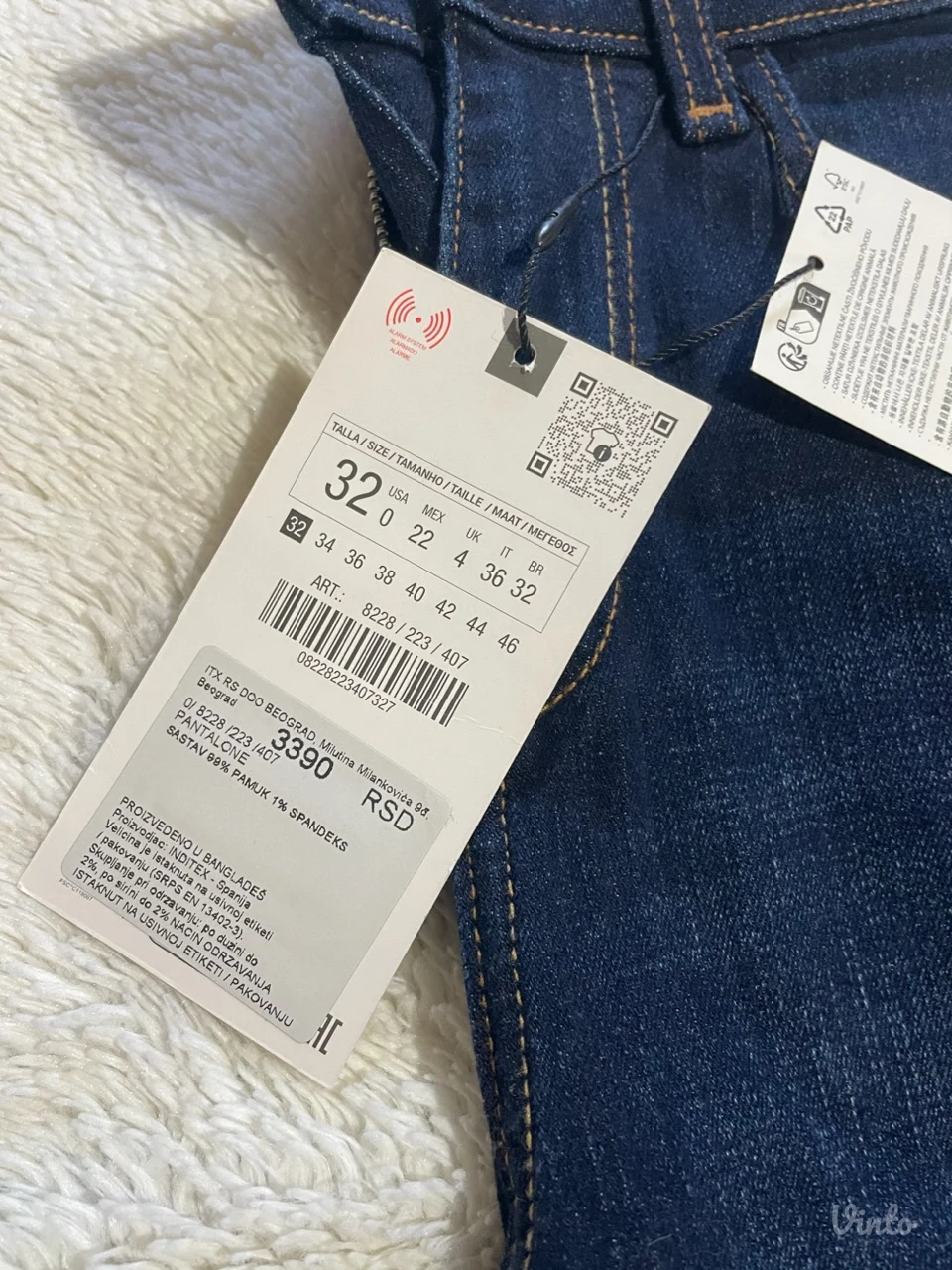 Zara farmerice broj 32