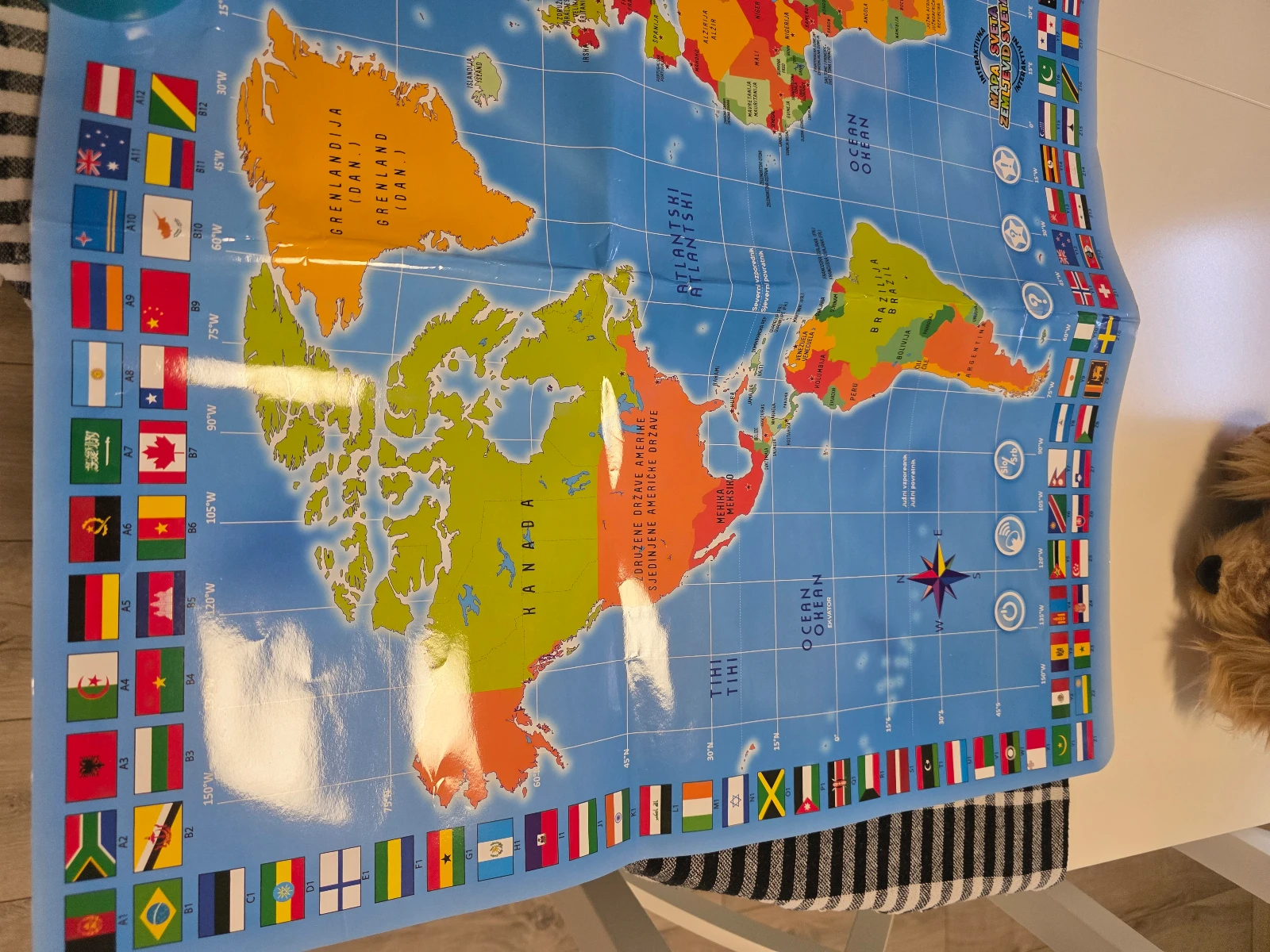 Dexyco mapa sveta