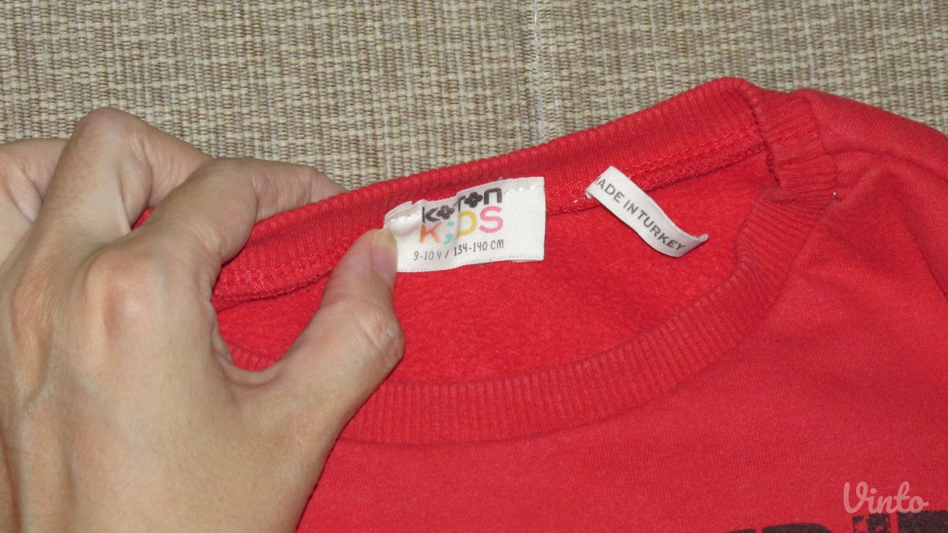 Koton dukserice 9-10 134-140