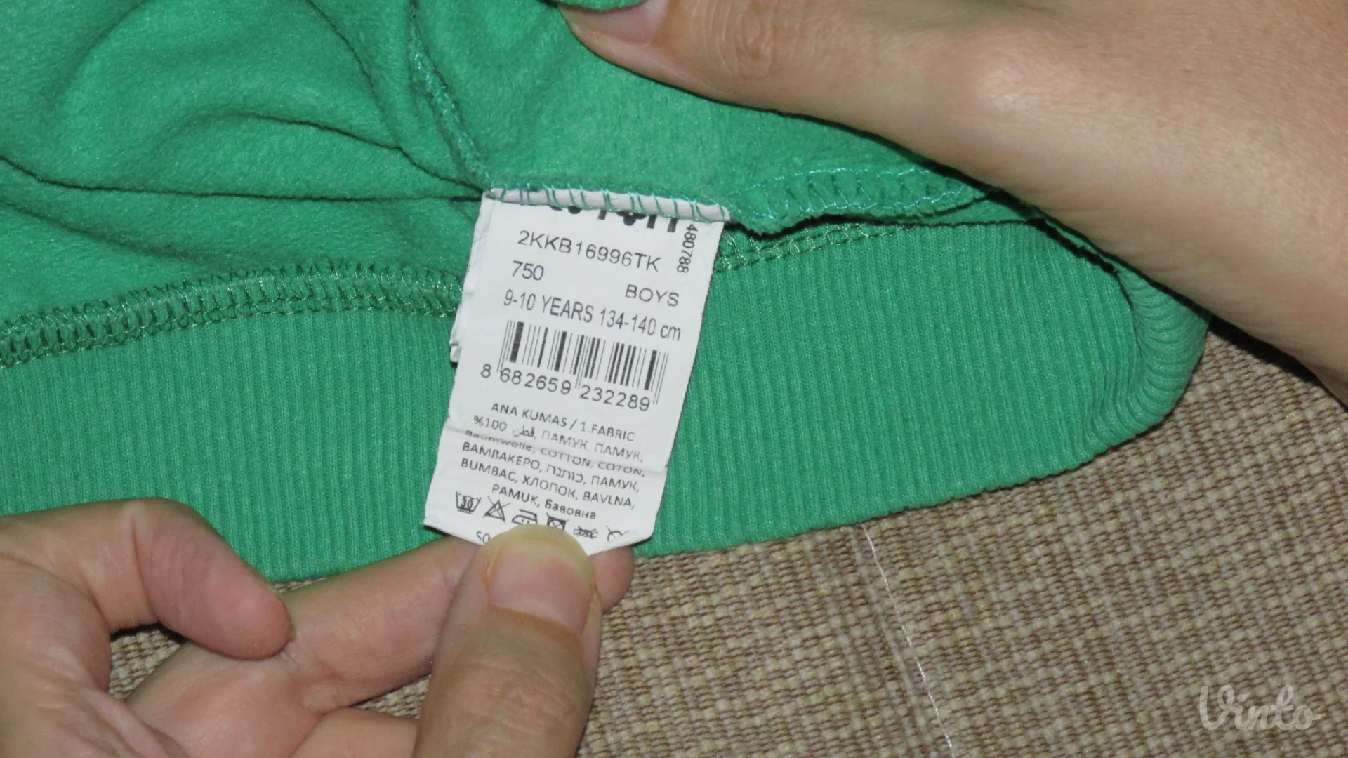 Koton dukserice 9-10 134-140