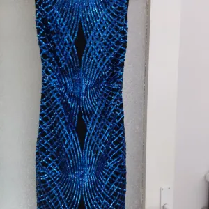 Svetlucava plava haljina 👗