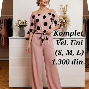 Komplet pantalone i bluza vel. Uni
