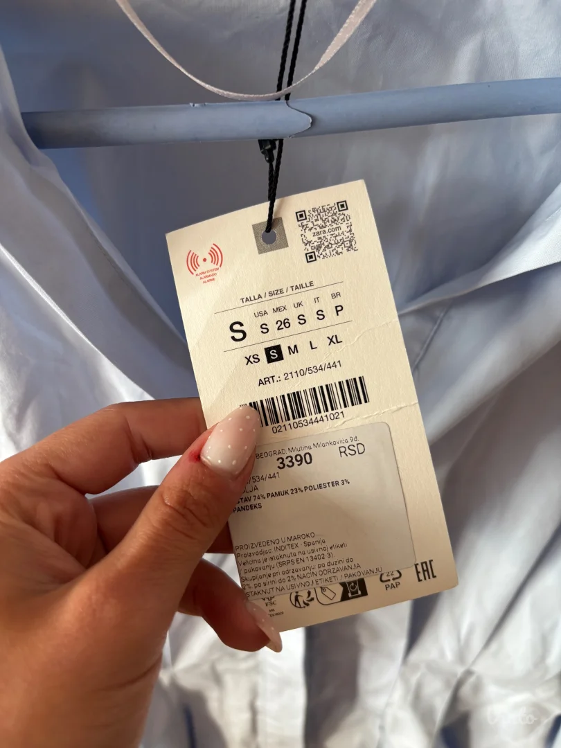 Zara kosulja, S