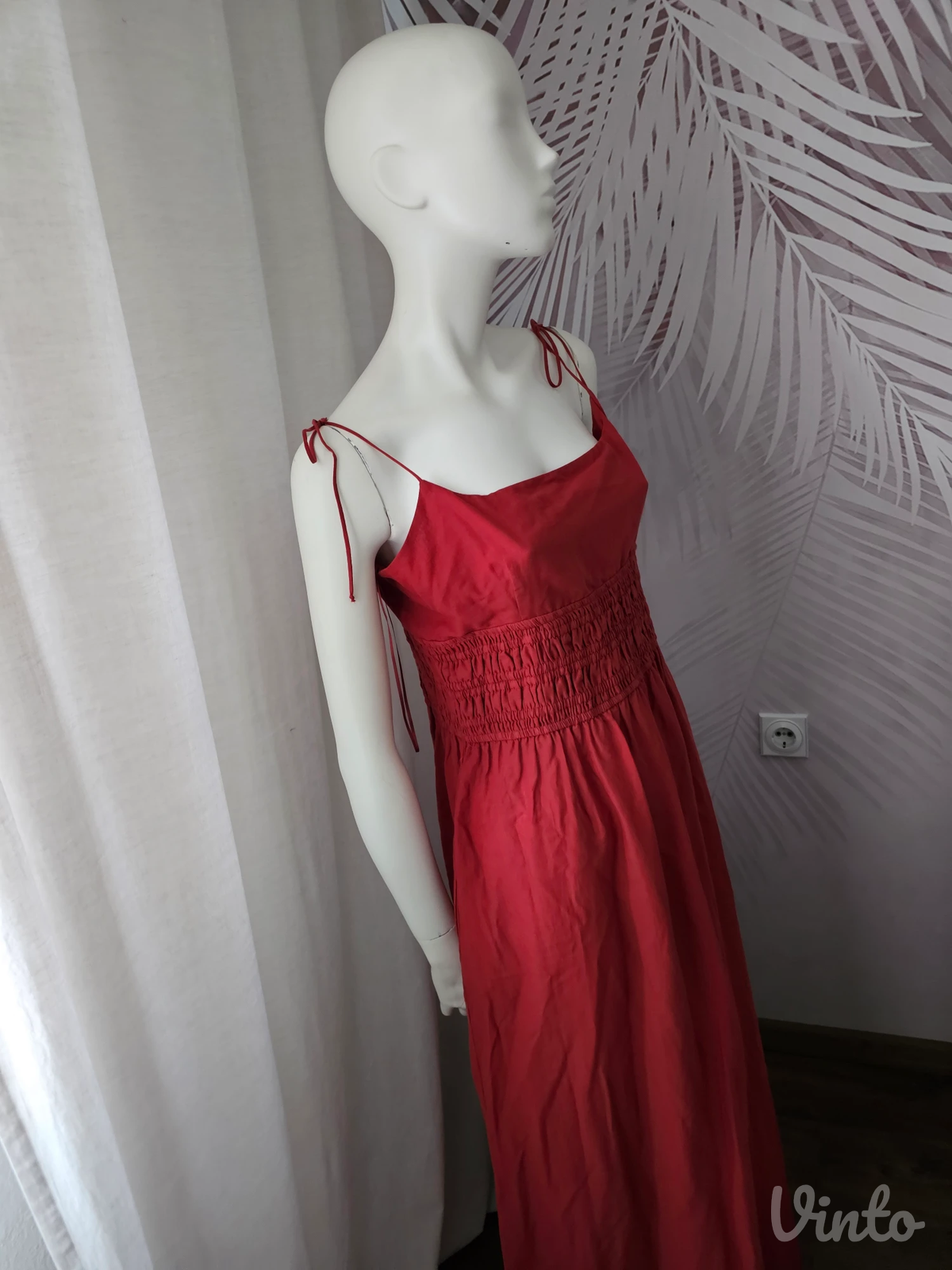Nova zara midi haljina L vel 100% pamuk