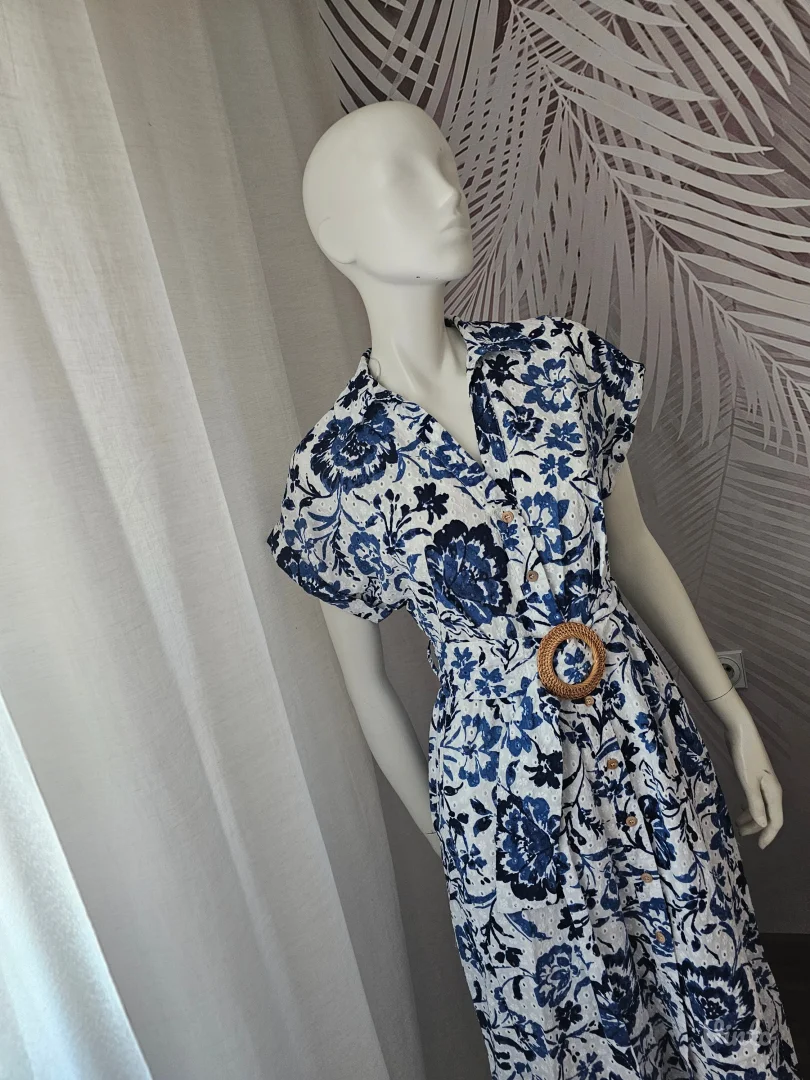 Nova ZARA midi haljina sa etiketom