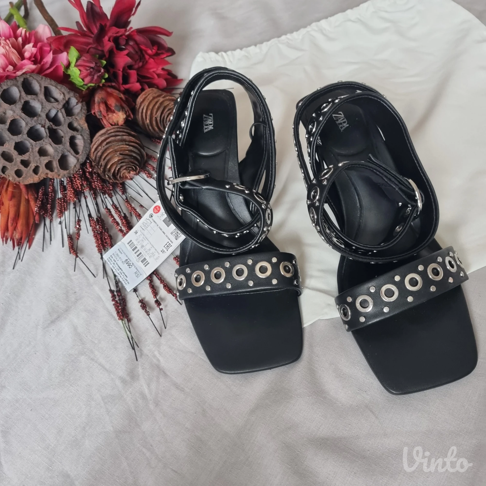 Nove Zara sandale 38 vel 24.6cm ug