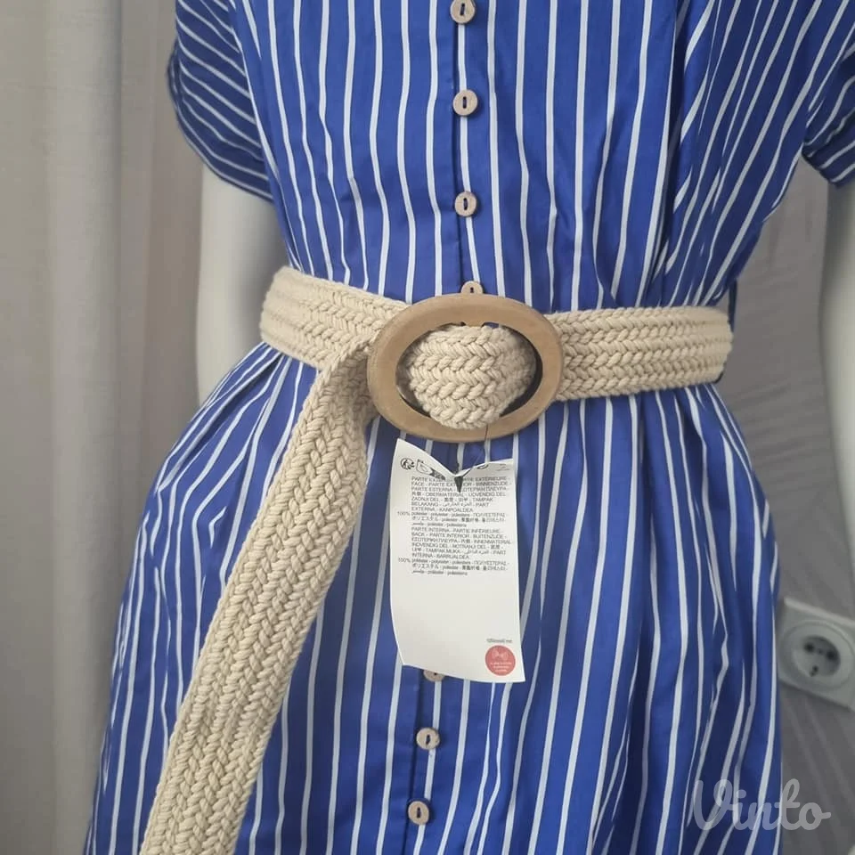 Nova Zara haljina XS vel 100% pamuk