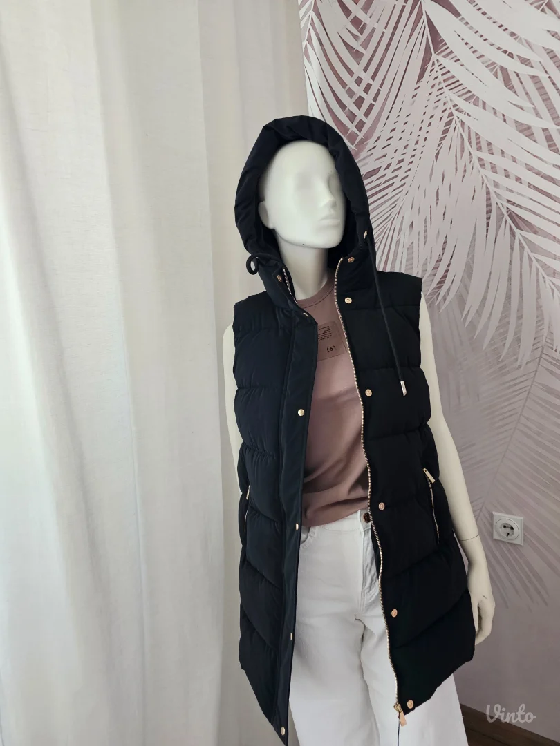🆕 Nov sa etiketom ZARA duži prsluk Veličine: XXL