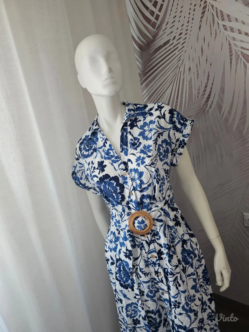 Nova ZARA midi haljina sa etiketom