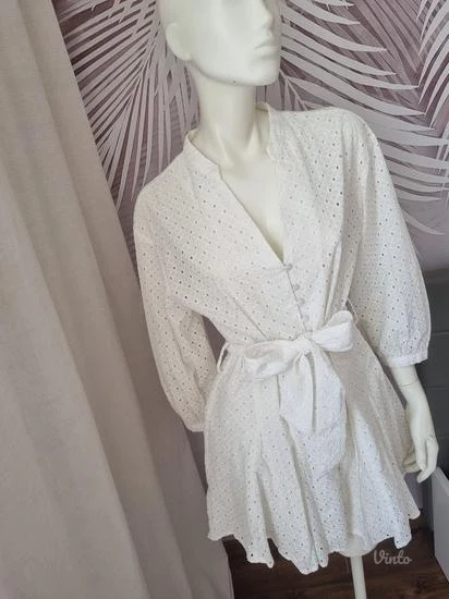 Nova Zara haljina L vel Rupicasti vez 100% pamuk