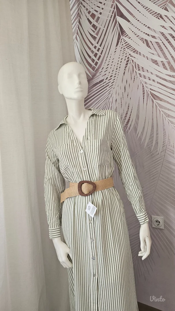 NOVA ZARA Midi letnja haljina sa kaišem
