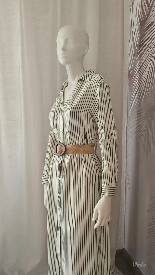 NOVA ZARA Midi letnja haljina sa kaišem