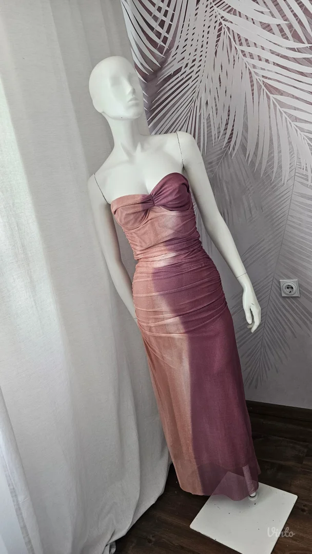 Nova ZARA midi haljina sa etiketom