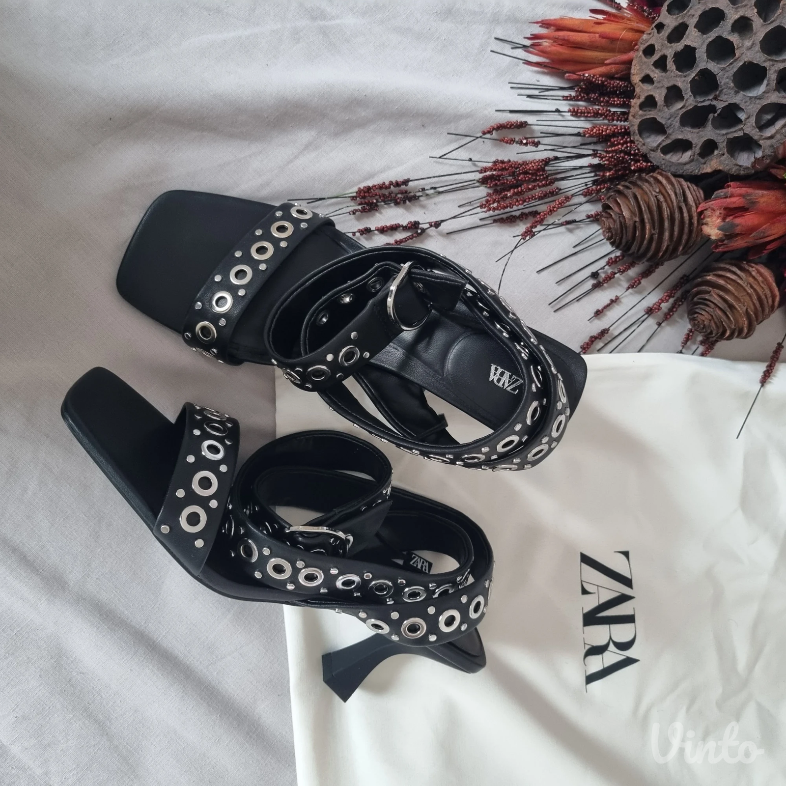 Nove Zara sandale 38 vel 24.6cm ug