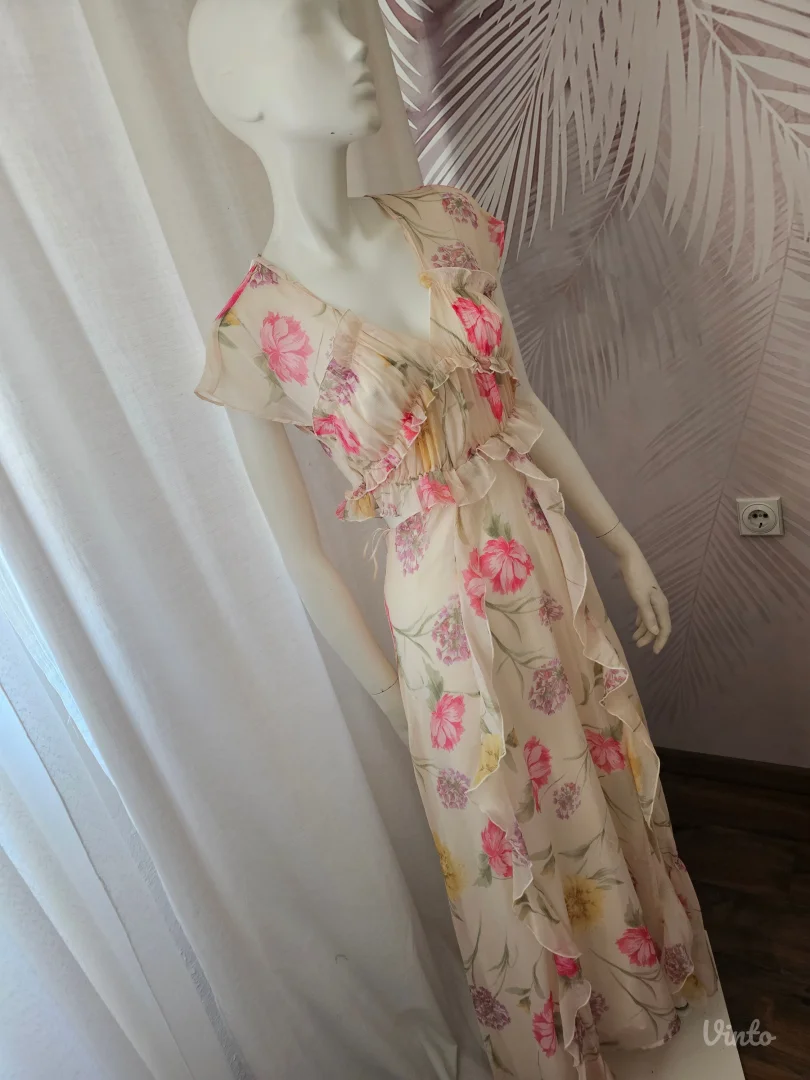 Nova ZARA midi haljina sa etiketom