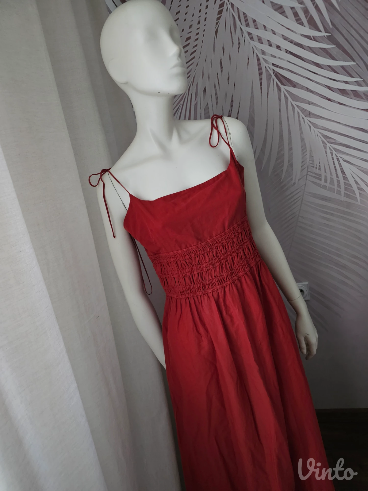 Nova zara midi haljina L vel 100% pamuk