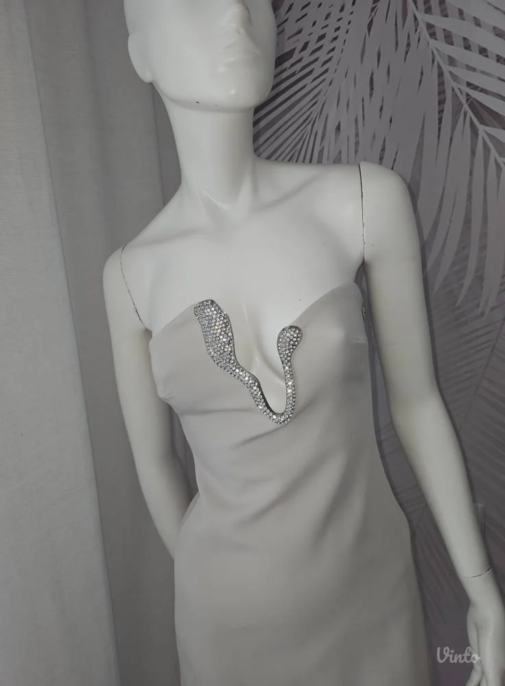 ZARA viralna haljina sa cirkonima – XS
