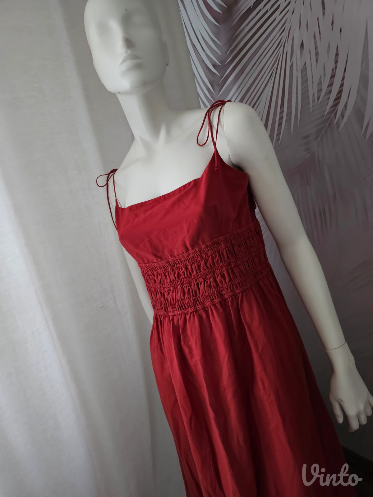 Nova zara midi haljina L vel 100% pamuk