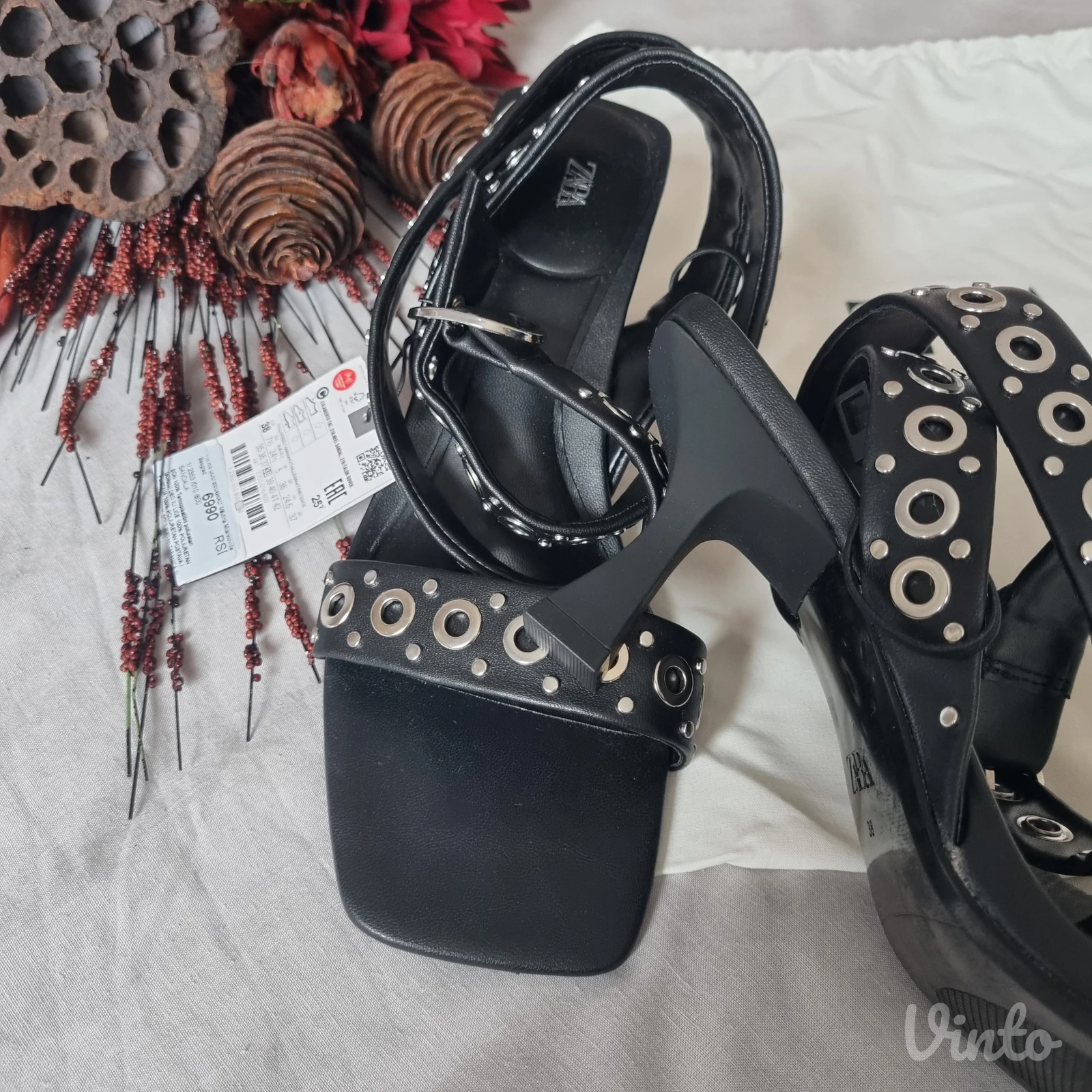 Nove Zara sandale 38 vel 24.6cm ug