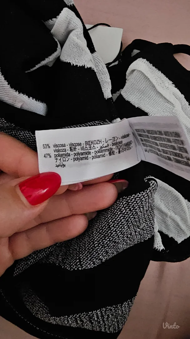 Nova ZARA midi haljina sa etiketom