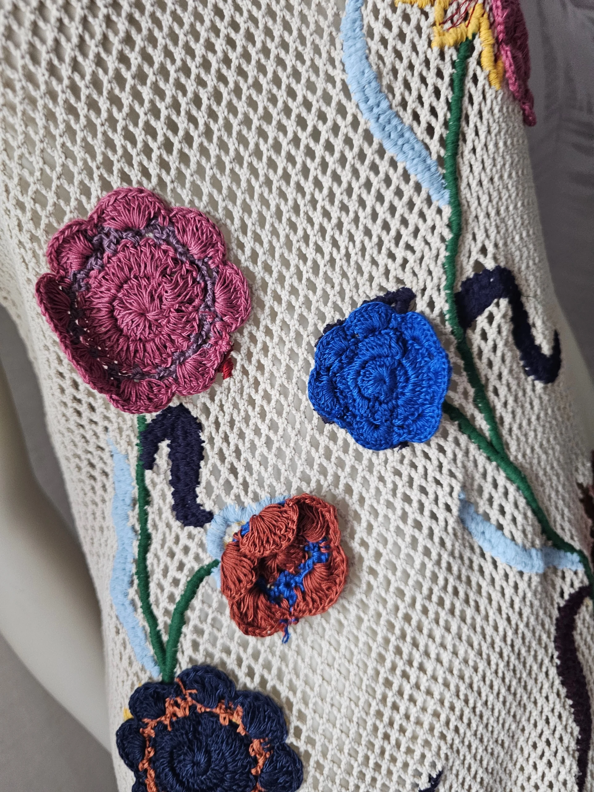 Nova ZARA ZW crochet haljina sa etiketom S vel
