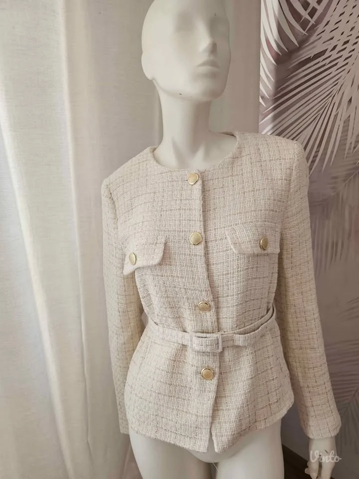 Nov ZARA tweed sako sa etiketom – XL