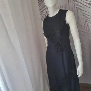 Nova ZARA midi haljina sa perlicama XS