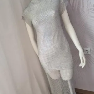 Nova ZARA mesh haljina sa etiketom