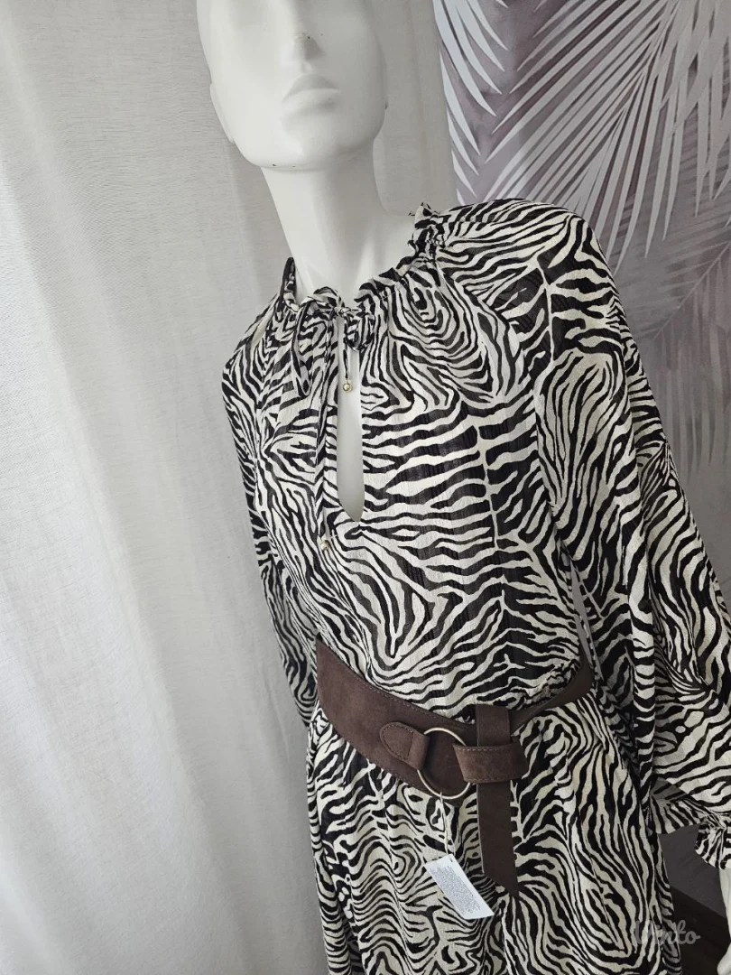 Nova ZARA midi haljina sa etiketom