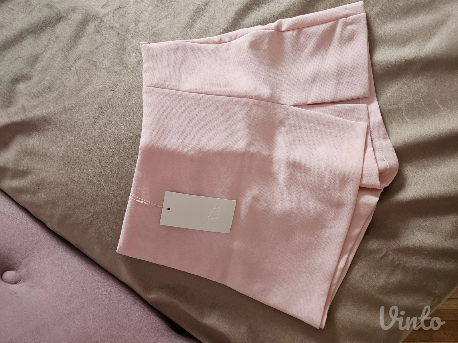 Nov Zara roze skort S vel