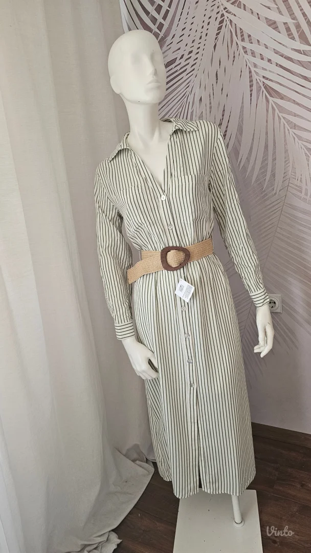 NOVA ZARA Midi letnja haljina sa kaišem