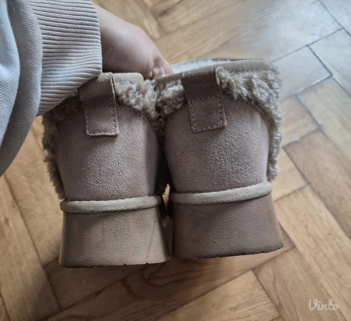 Teddy reserved kozne cizmice