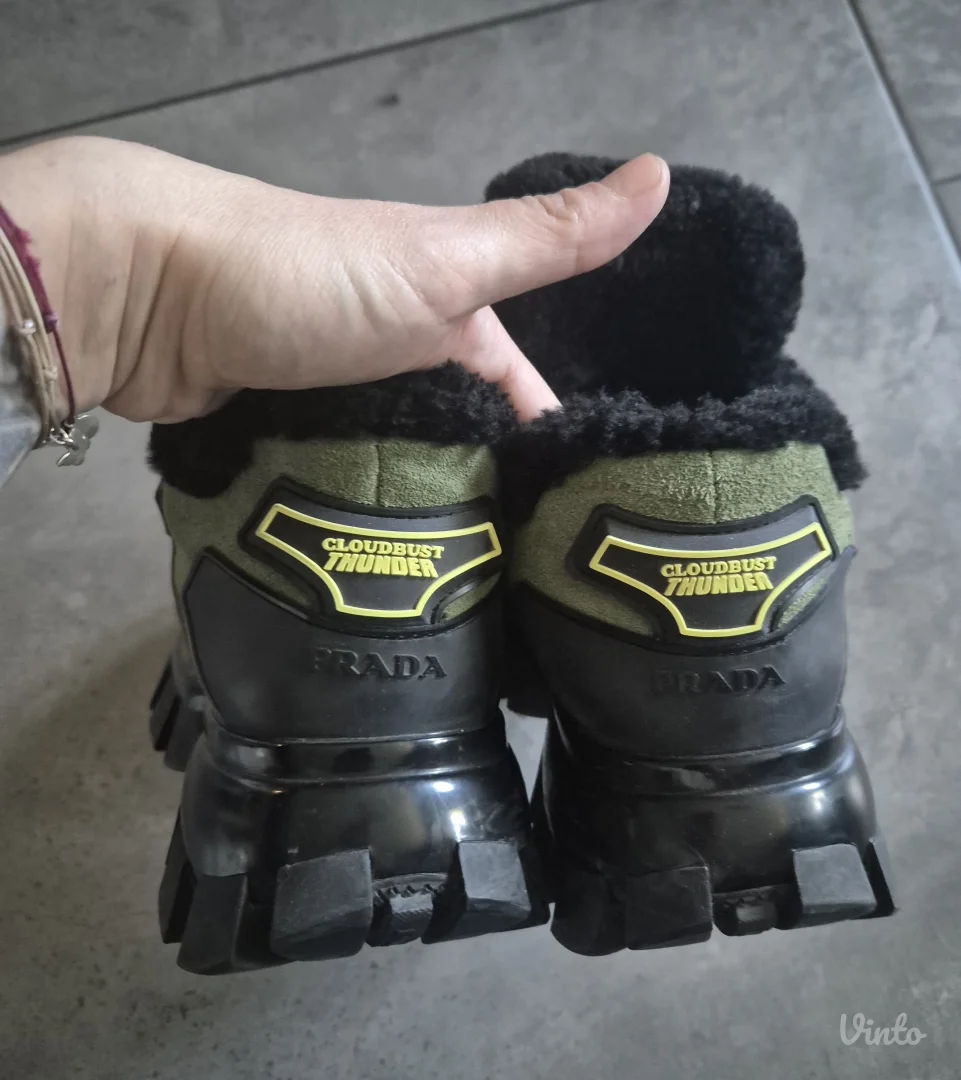 Kozne PRADA CLOUDBUST THUNDER cipele-patike