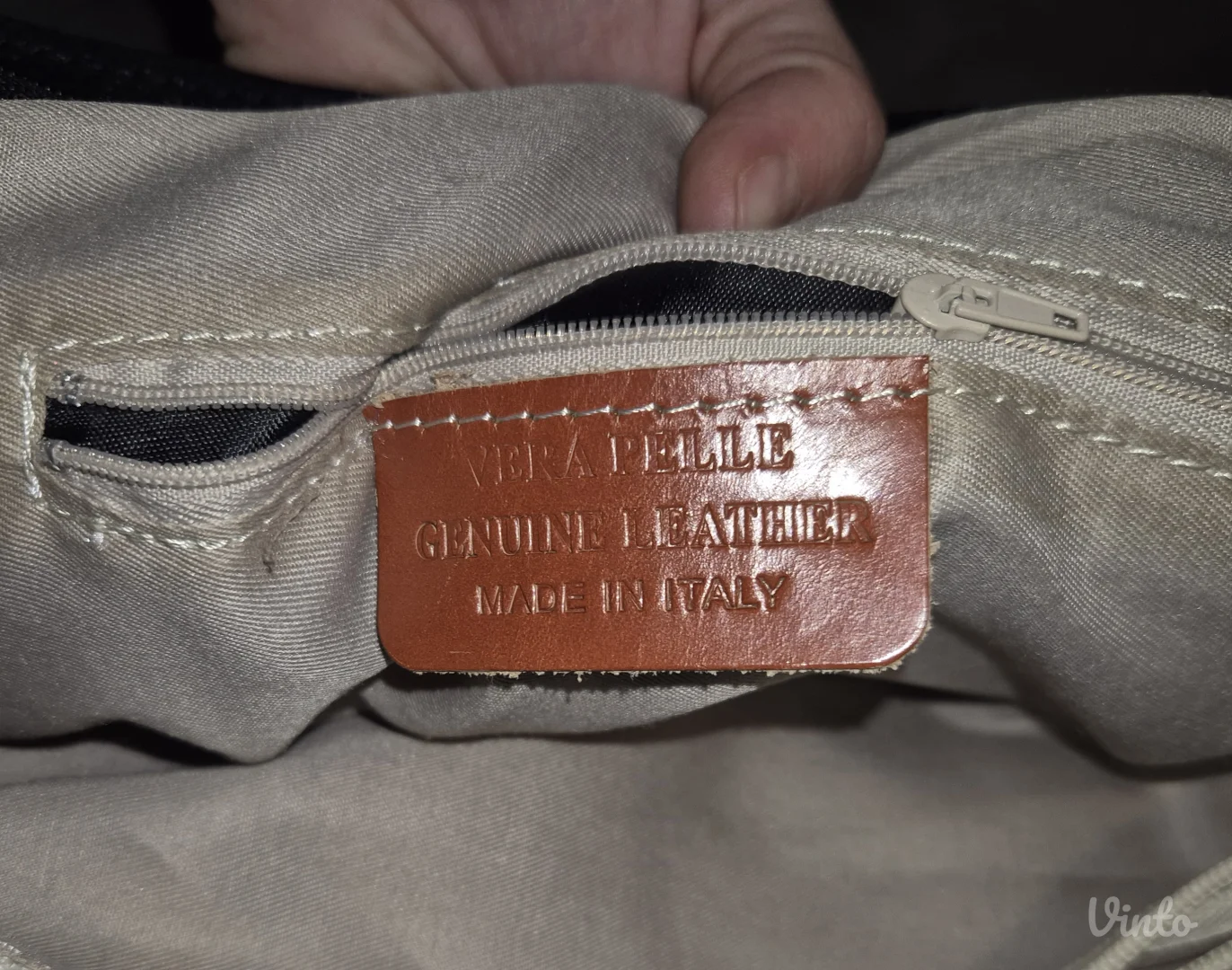 Italijanska VERA PELLE torba