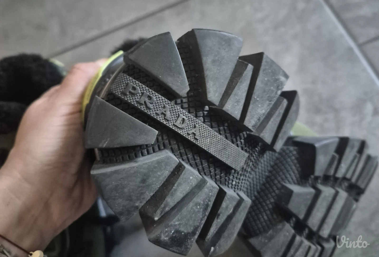 Kozne PRADA CLOUDBUST THUNDER cipele-patike