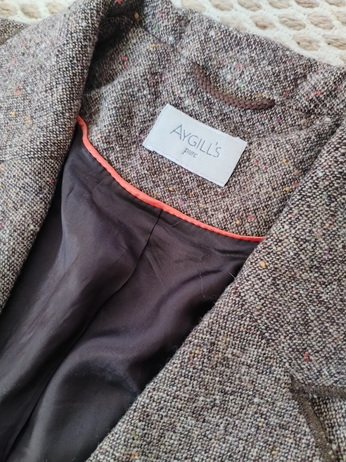 Unikatni vintage blejzer sa vunom 44/46