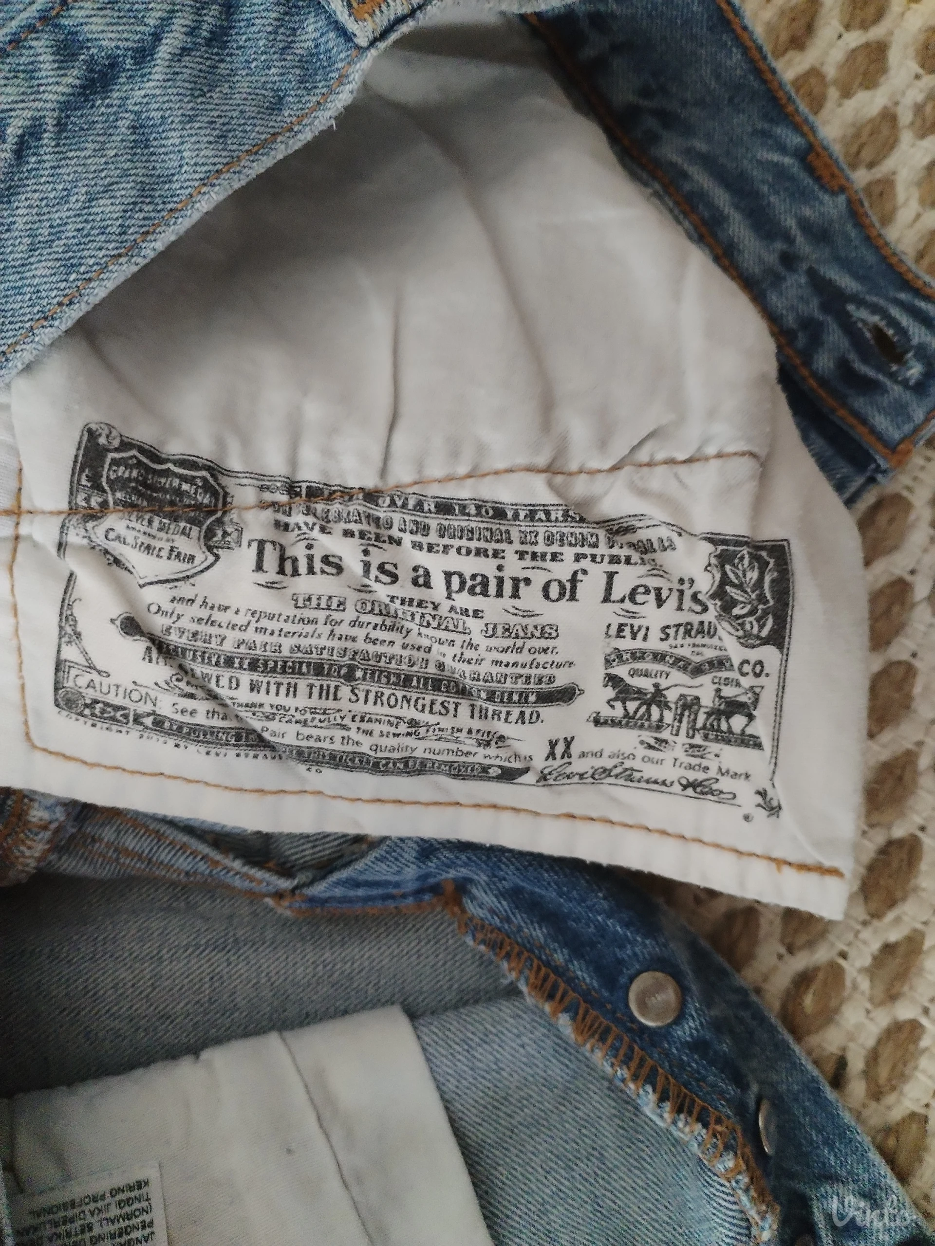 Levi's teksas šorc