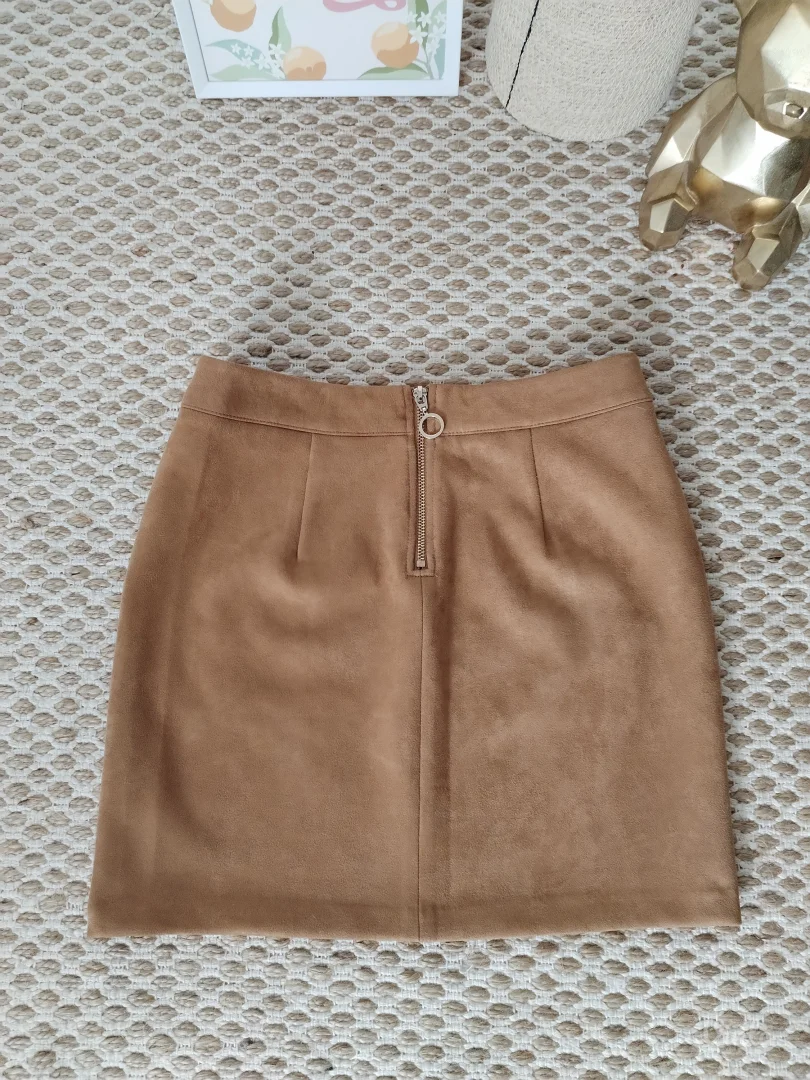 Vero Moda suknja od veštačkog antilopa XS/S