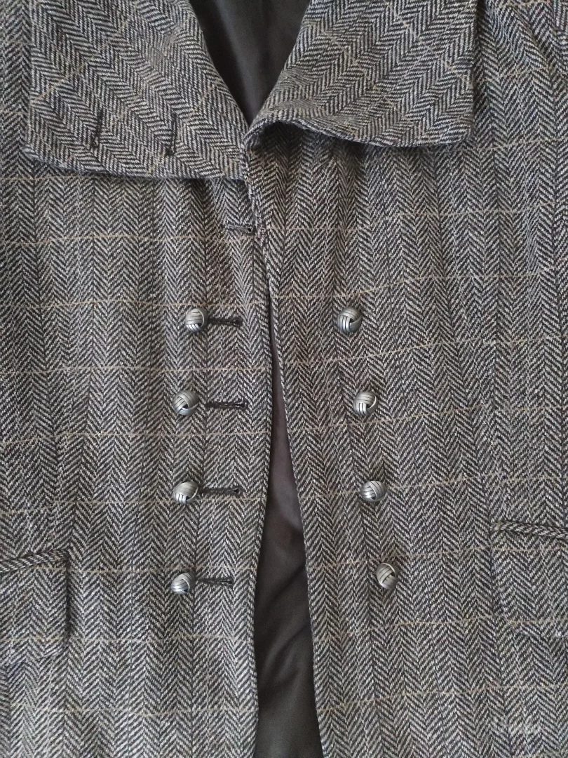 H&M vintage blejzer sa vunom i svilom 36/38