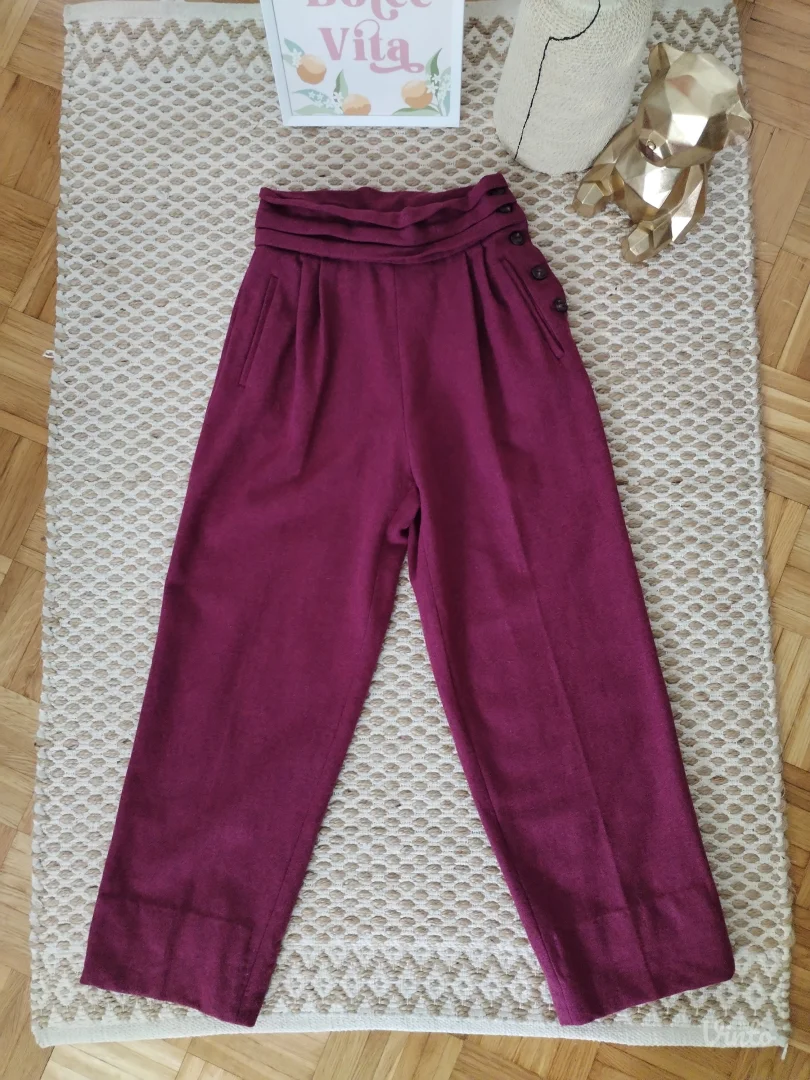 Vunene vintage pantalone XS/S