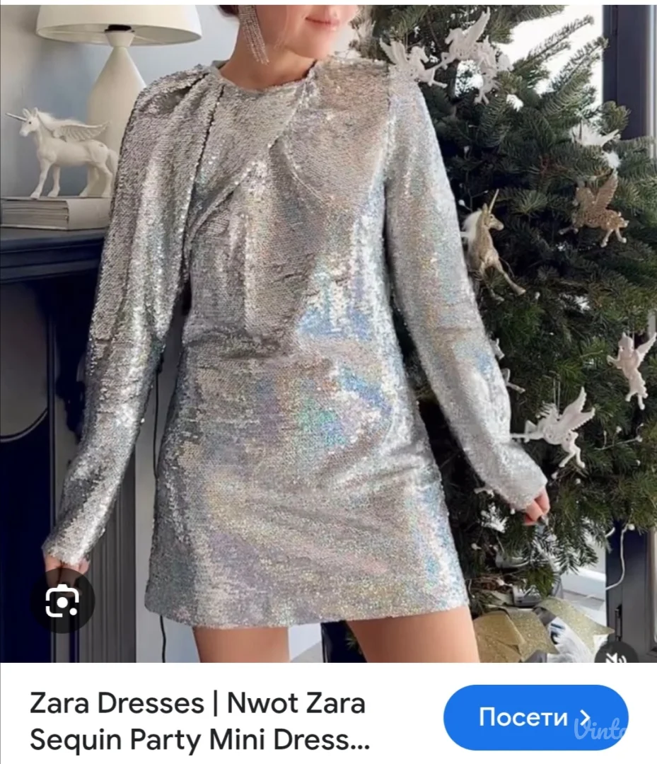 Zara nova disco haljina