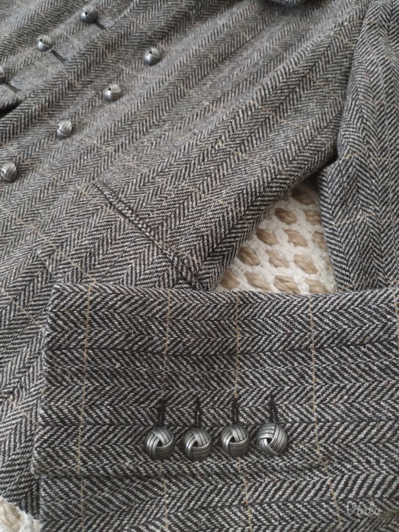 H&M vintage blejzer sa vunom i svilom 36/38