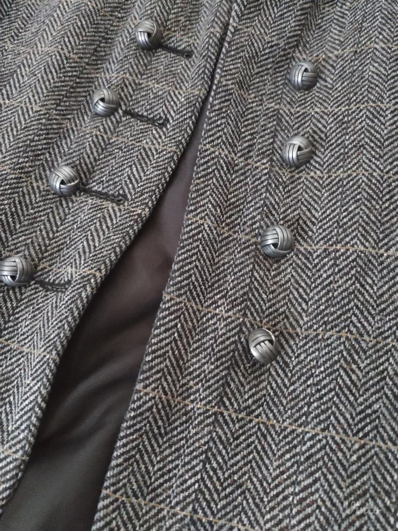 H&M vintage blejzer sa vunom i svilom 36/38