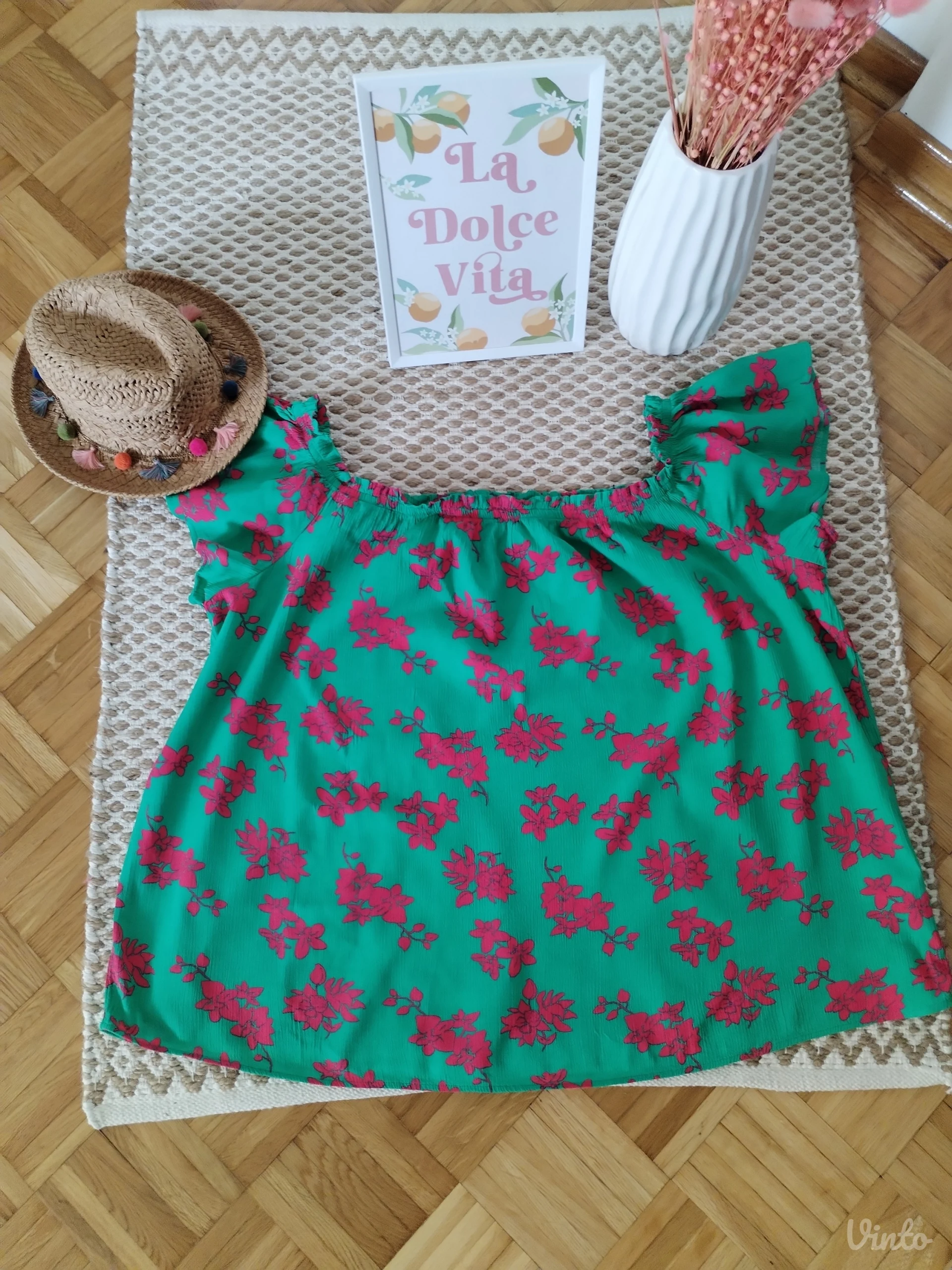 Big size bluza od viskoze 2XL-4XL