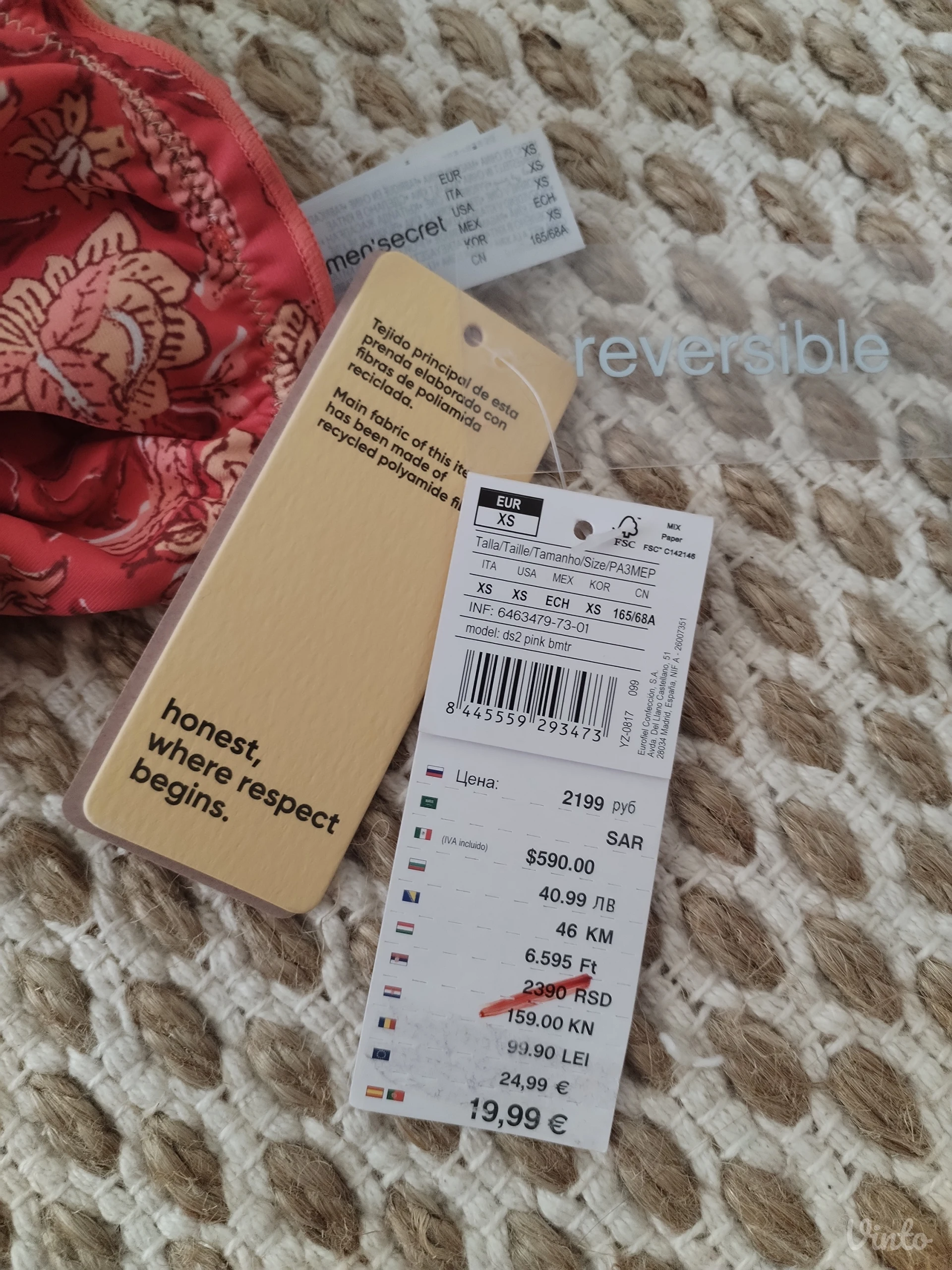 Women's secret novi donji deo bikinija sa dva lica